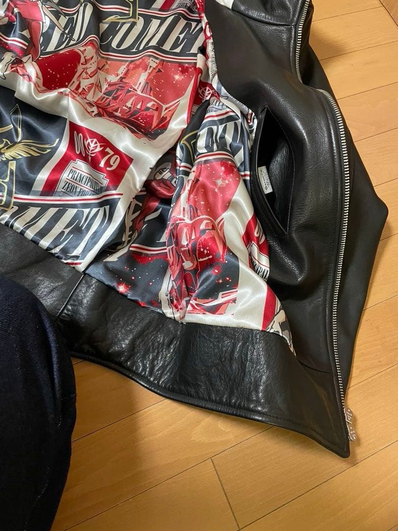 STRICT-G SEVESKIG フーディライダースジャケット シャアモデル