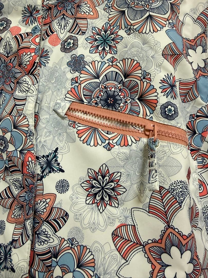 【Roxy】ロキシー　花柄スノーボードウェア　上下セット