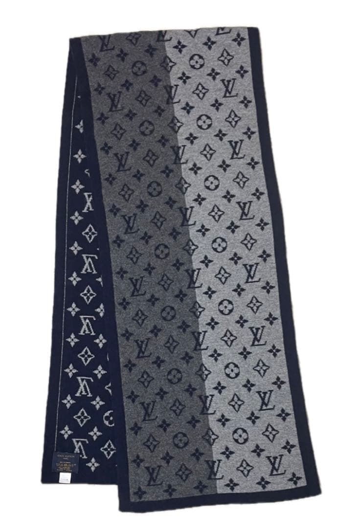 LOUIS VUITTON ルイヴィトン マフラー エシャルプ・モノグラム