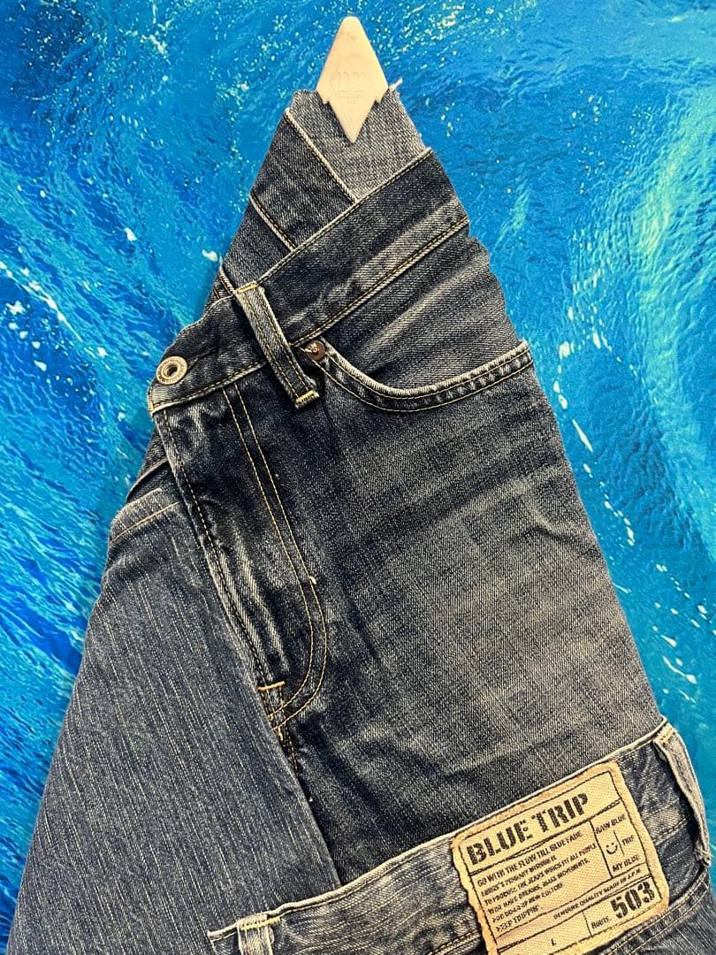 サーフボード インテリア 置物 ハワイアン デニム SURF サーフィン