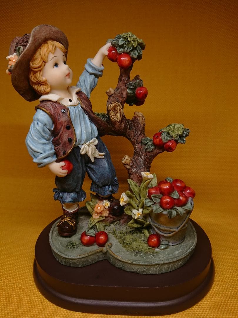 人形　ヨーロッパ　彫像　オブジェ　置物　インテリア　工芸品　美術品　A2954