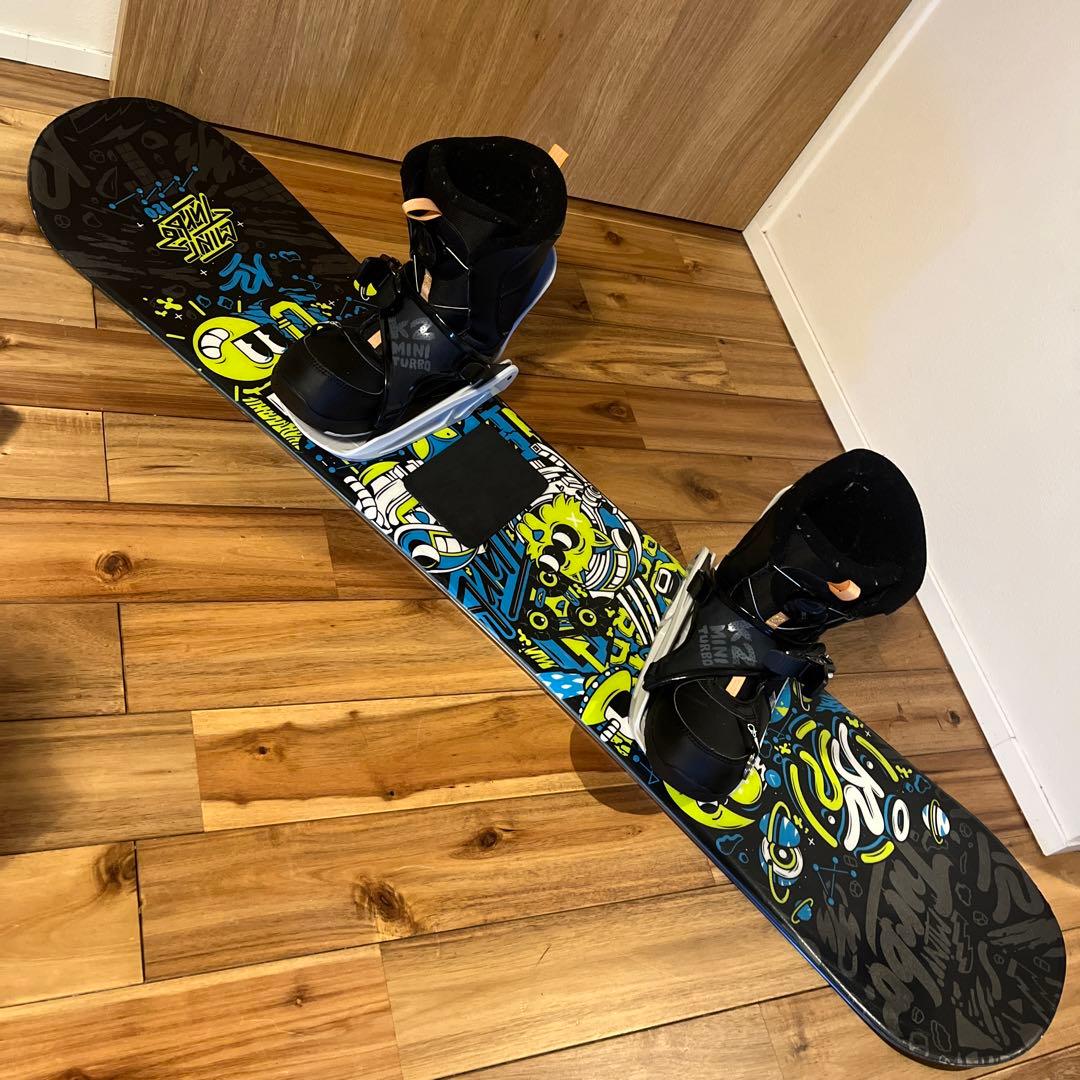 K2 スノーボード3点セット　120㎝（ブーツ22㎝）