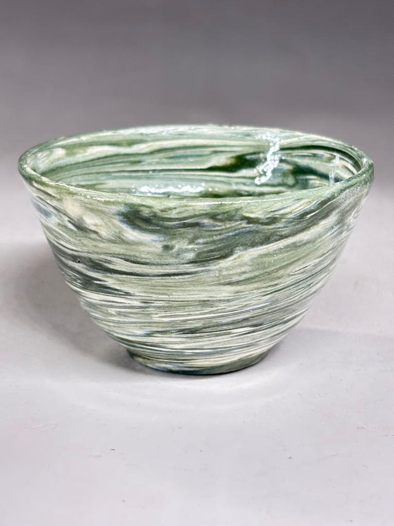 人間国宝『松井康成』造 練上酒呑 共箱 ぐい呑 盃 酒器 酒杯 本物保証