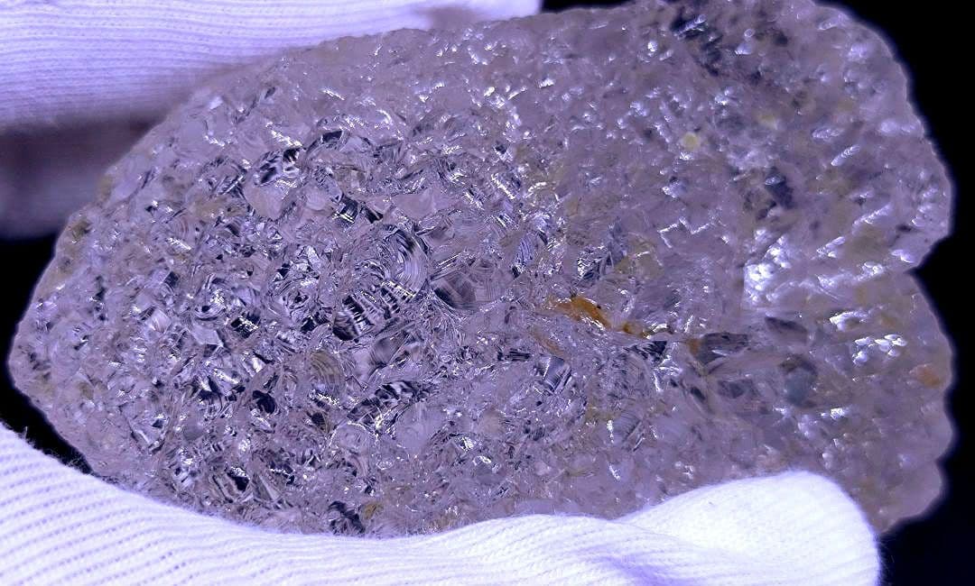 ブラジル産　エッチドクォーツ　蝕像水晶　ポイント　瞑想　癒やし　浄化　魔除け