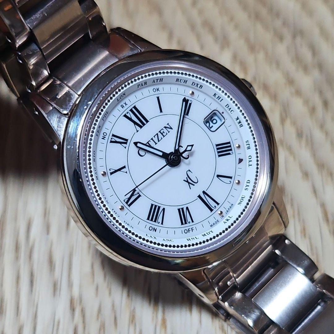 美品 CITIZEN xC EC1144-51W H240-T022740