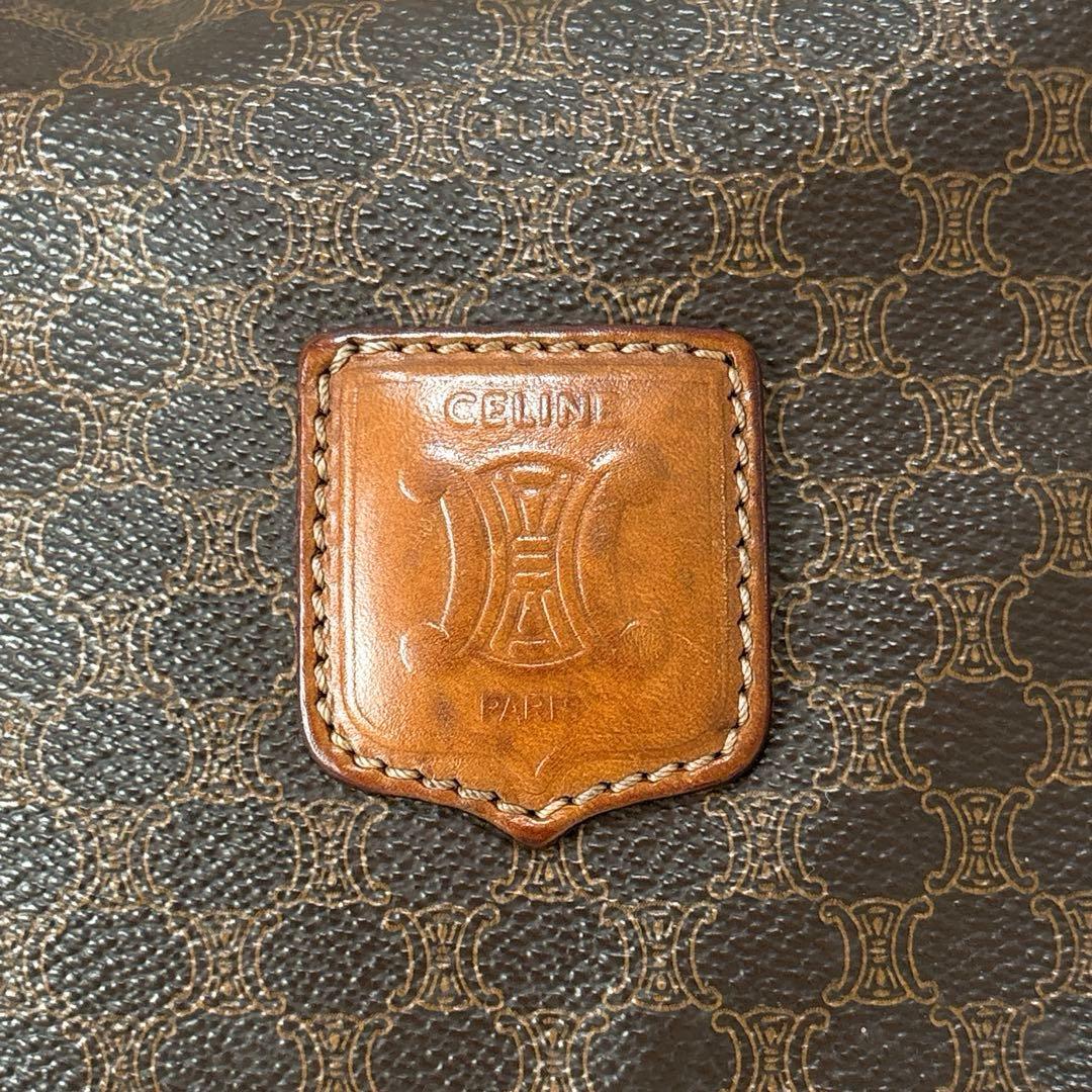 セリーヌ マカダム ミニボストンバッグ