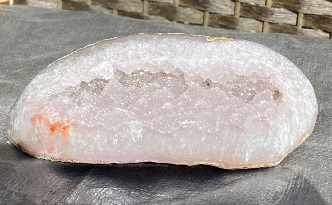 【恋愛・開運・浄化】虹入り！シュガーピンクアメジスト・ファイアー共生⭐N103