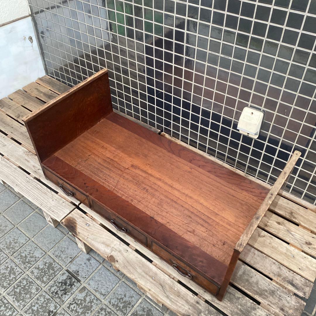 時代物 昭和レトロ 文机 ローテーブル 骨董品 インテリア 古道具 店舗什器