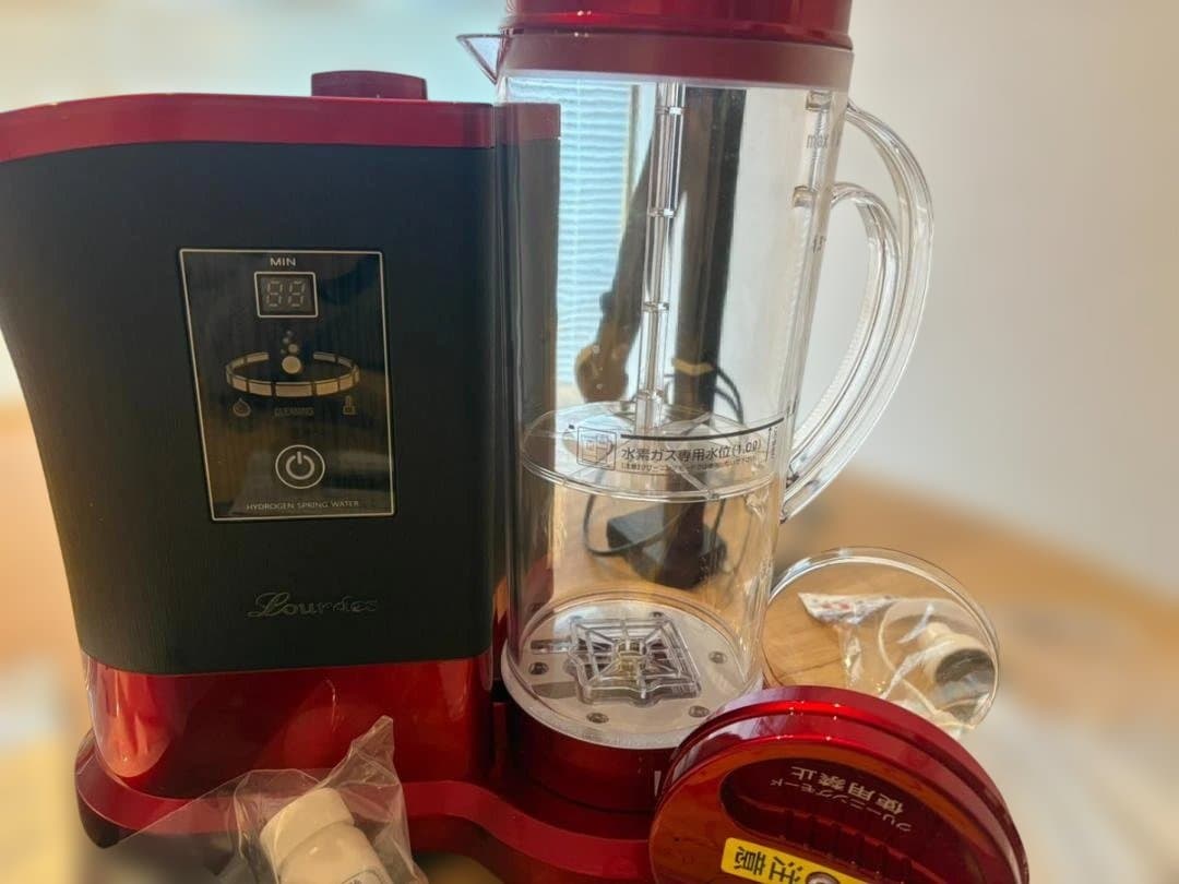 未使用 カニューラ付 ルルドプレミアム ワインレッド　Lourdes