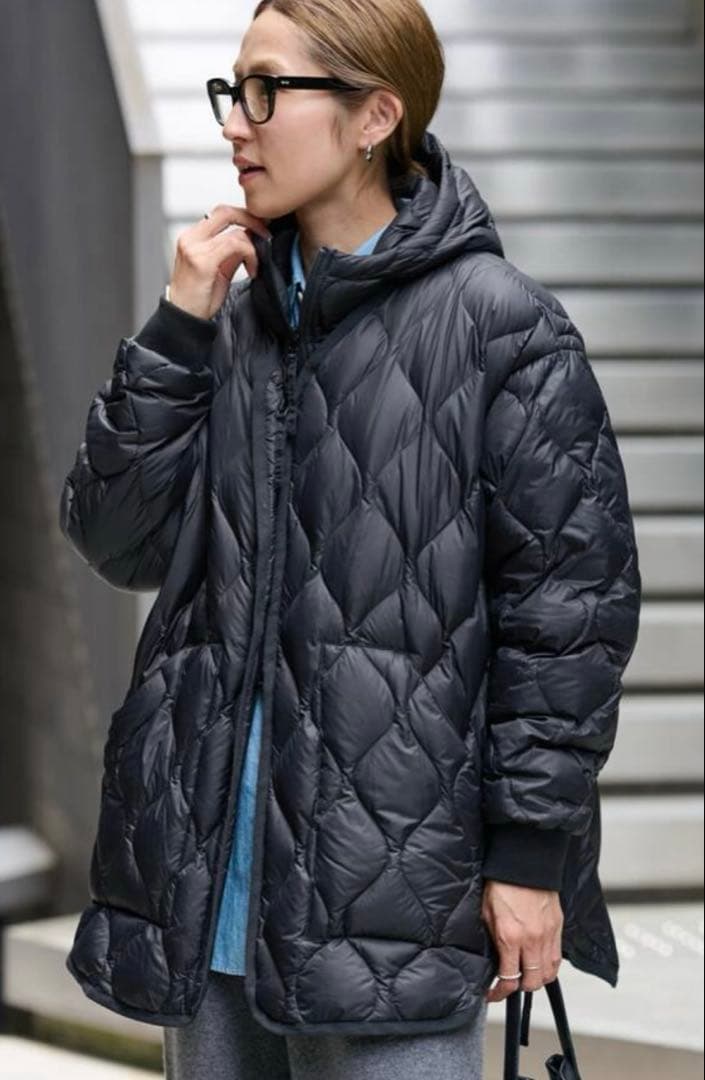 FRAMeWORK TAION/タイオン 別注フードビブス付きブルゾン 2