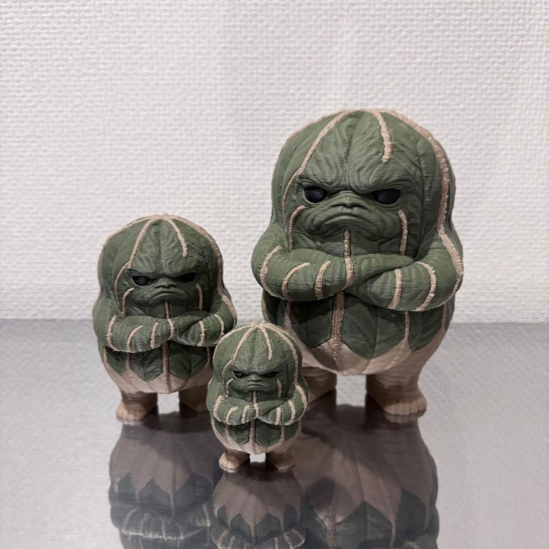 オールドオベサ フィギュア XS,S,L 3点セット 塊根植物 ビザールプランツ