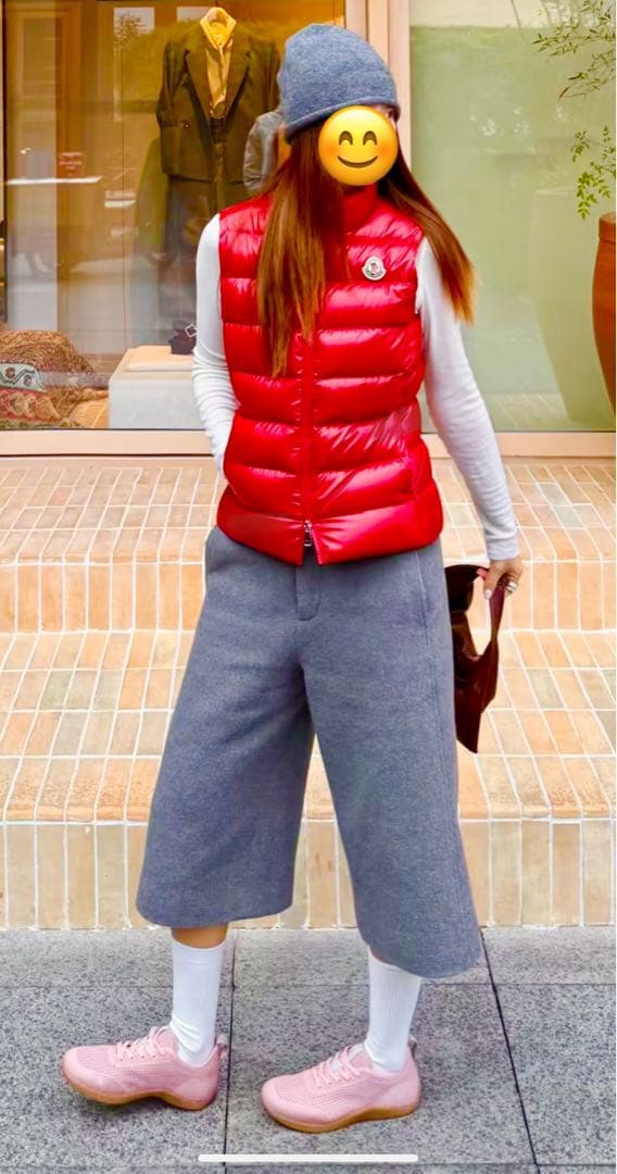 MONCLER TIB GILET ダウンベスト　光沢あり