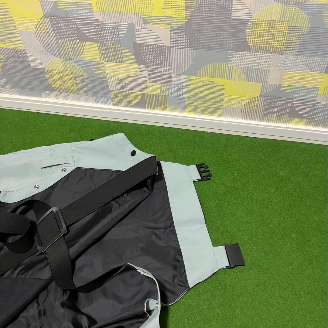 ヨネックス　A3 ビブパンツ　Mサイズ　グレイッシュブルー