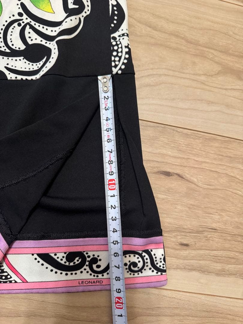 美品　LEONARD レオナール ロングワンピース LL