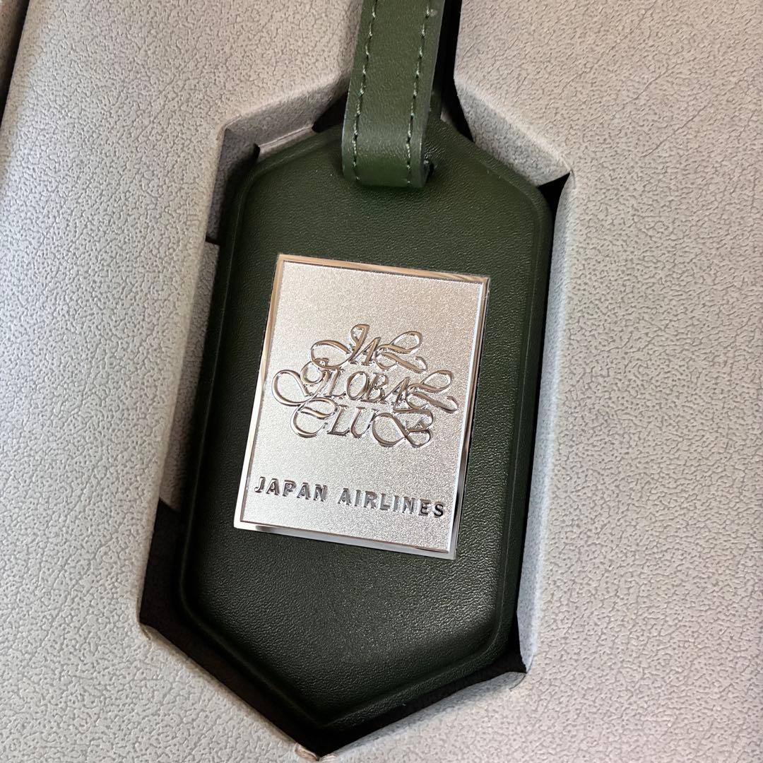 【新品・未使用品】 JAL グローバルクラブ　亀タグ　グリーン