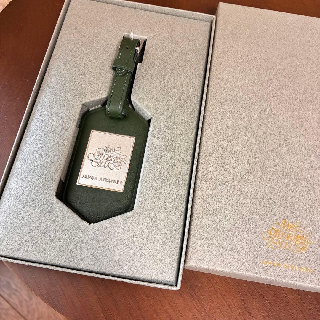 【新品・未使用品】 JAL グローバルクラブ　亀タグ　グリーン