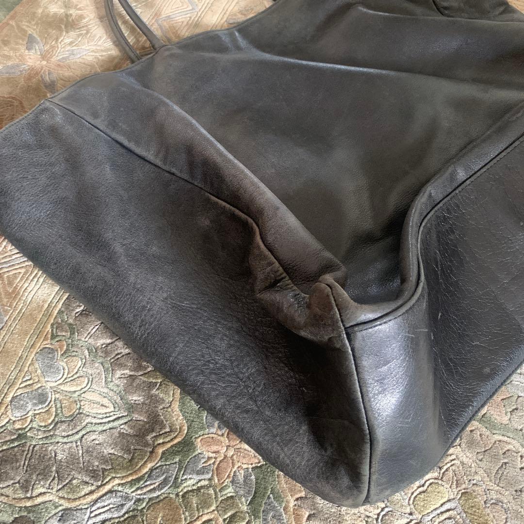 Y’s ビッグレザートートバッグ