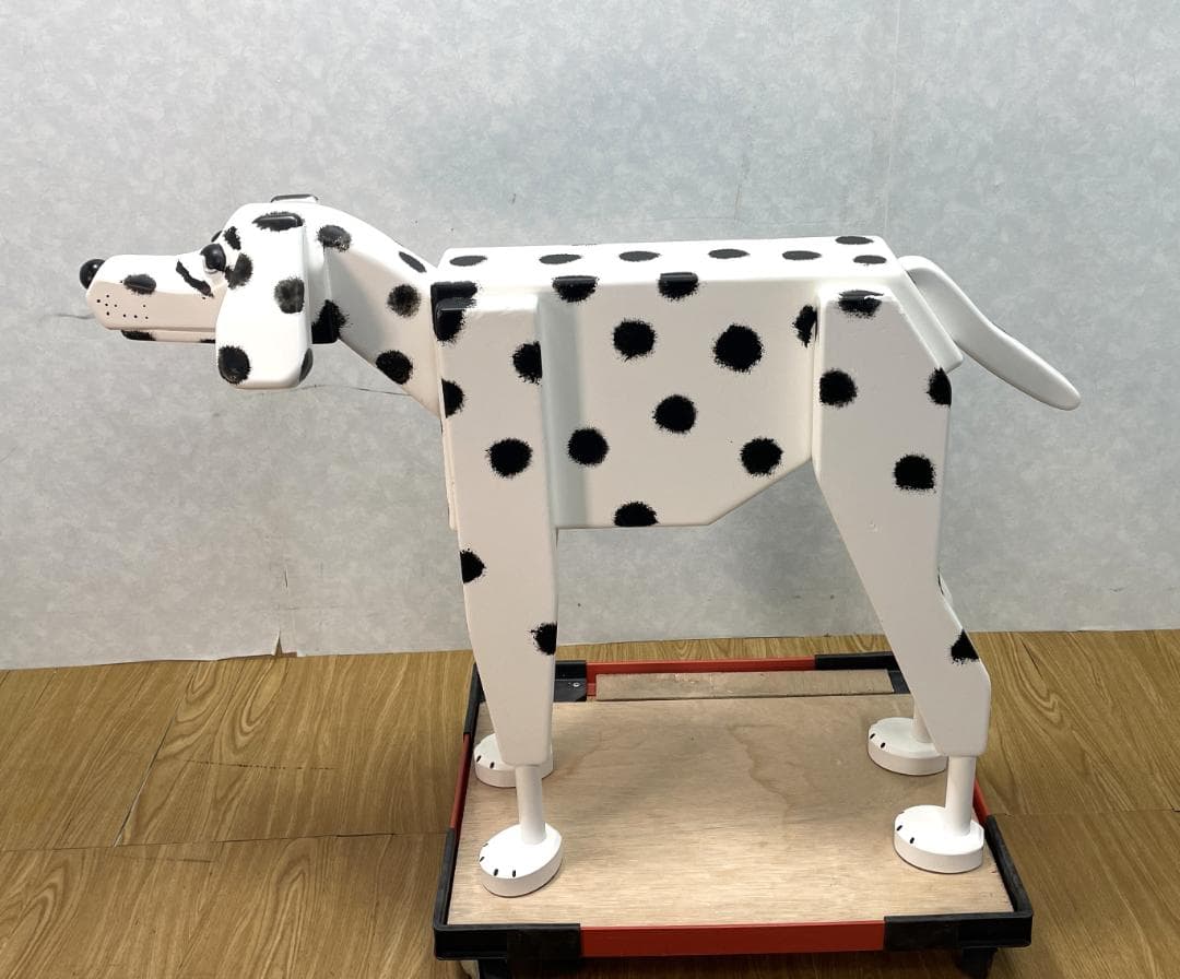 Y♢851 メイヤー ダルメシアン　置物 PIT THE MASSIVE DOG