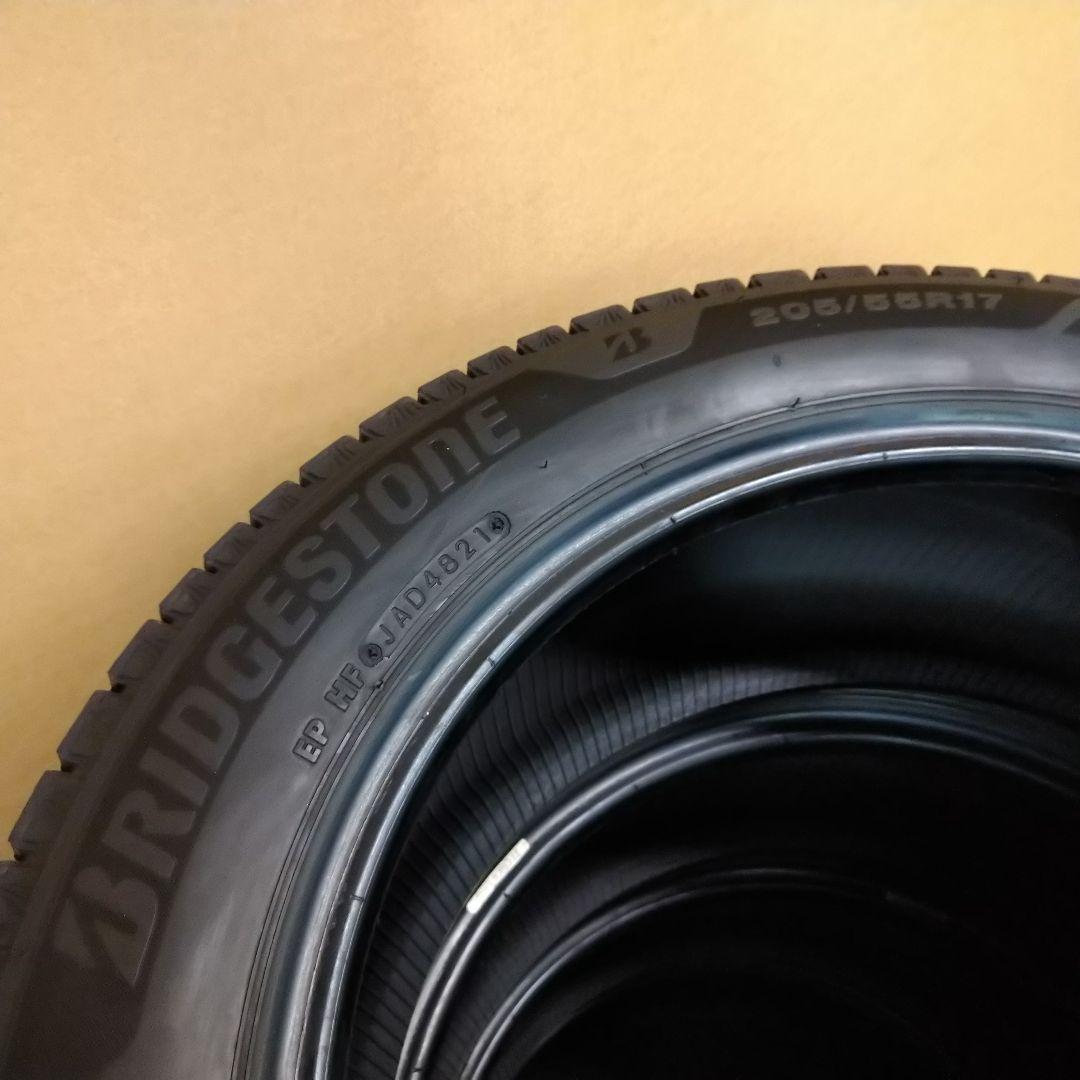 ★バリ山 205/55R17 ブリヂストン ブリザック VRX3 21年製 4本