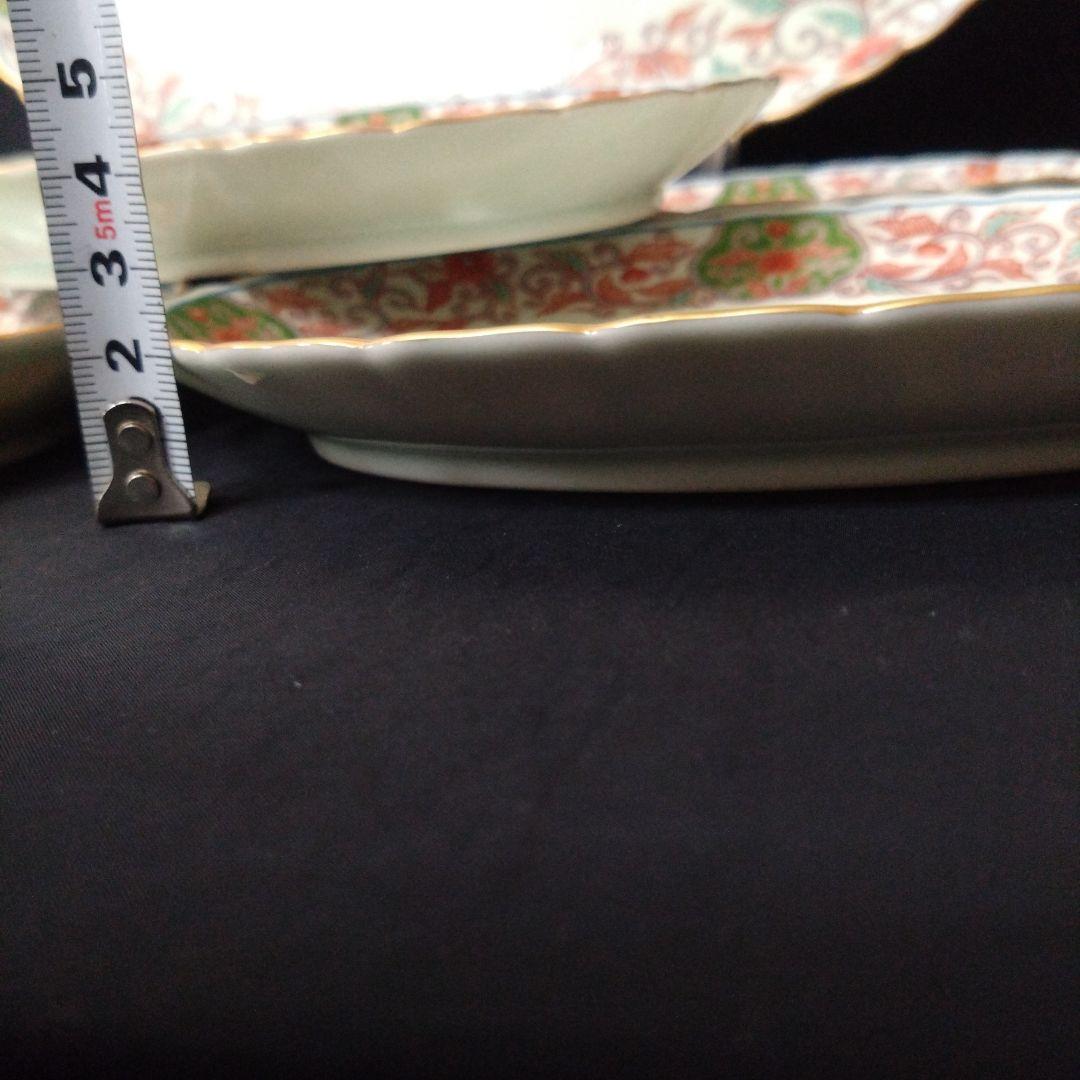 未使用 有田焼 楕円形皿 大1枚小5枚 新生活　テーブルコーディネート