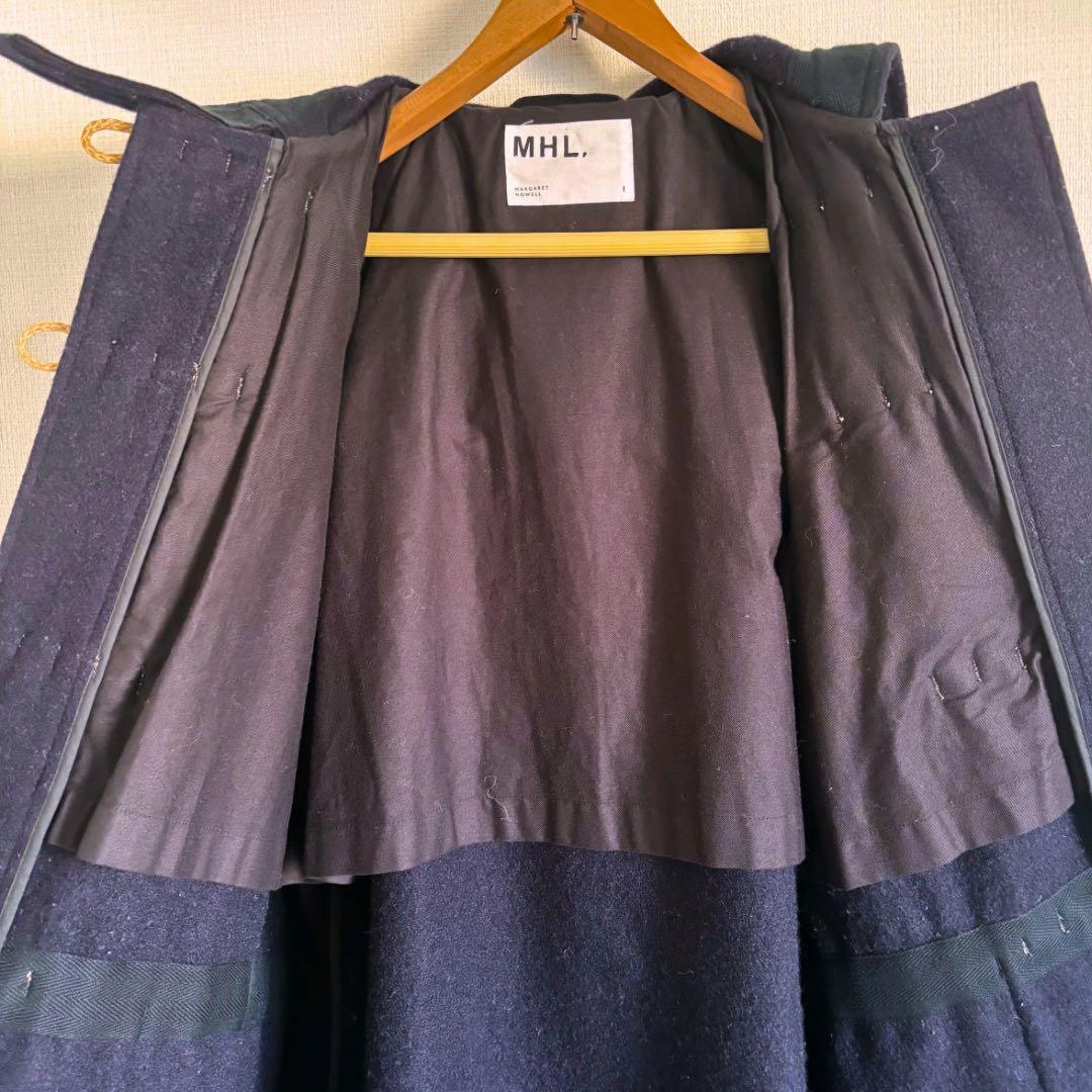 【一点限り】MHL. ダッフルコート レディース ネイビー サイズI