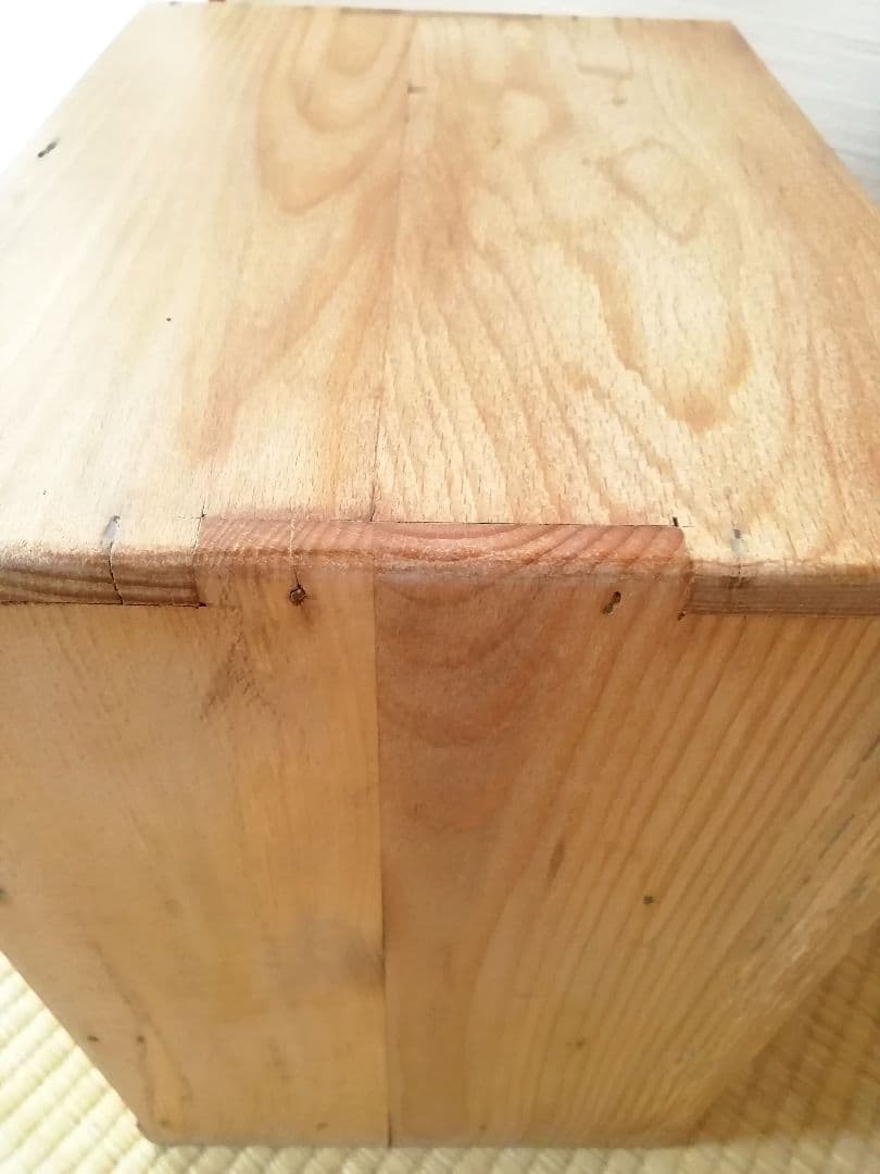 古道具　ブナの小引き出し　6杯　昭和アンティーク