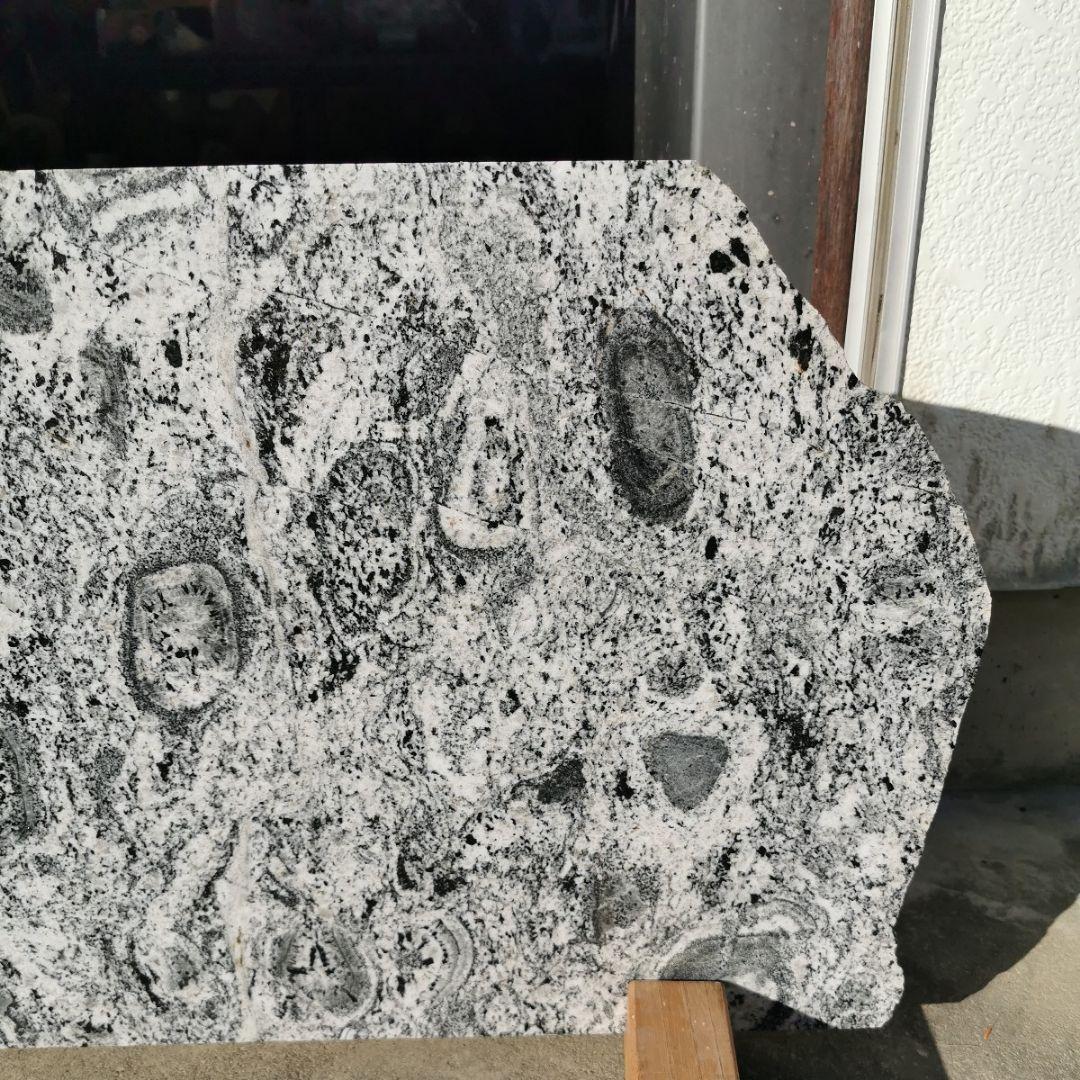 富山県　常願寺川産　ナポレオン石　42.5キロ　庭石　鑑賞石　石　置物　オブジェ