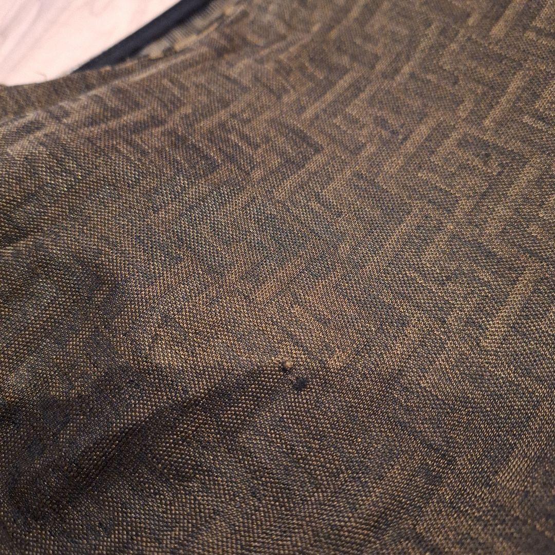 FENDI　フェンディ　メッシュタンクトップ　ノースリーブ　ズッカ柄　イタリア