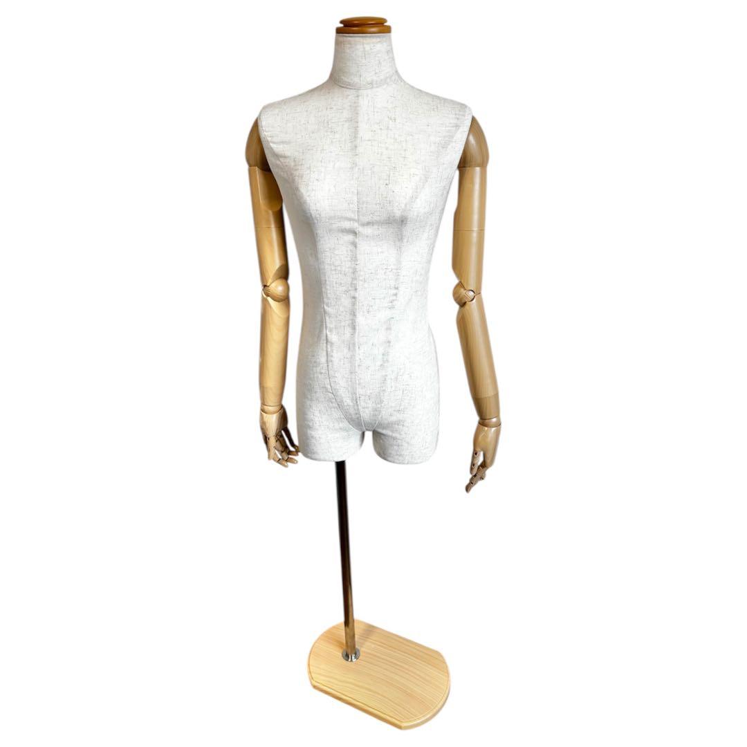 【美品】トルソー マネキン 女性 可動式アーム 指稼働 撮影 店舗什器