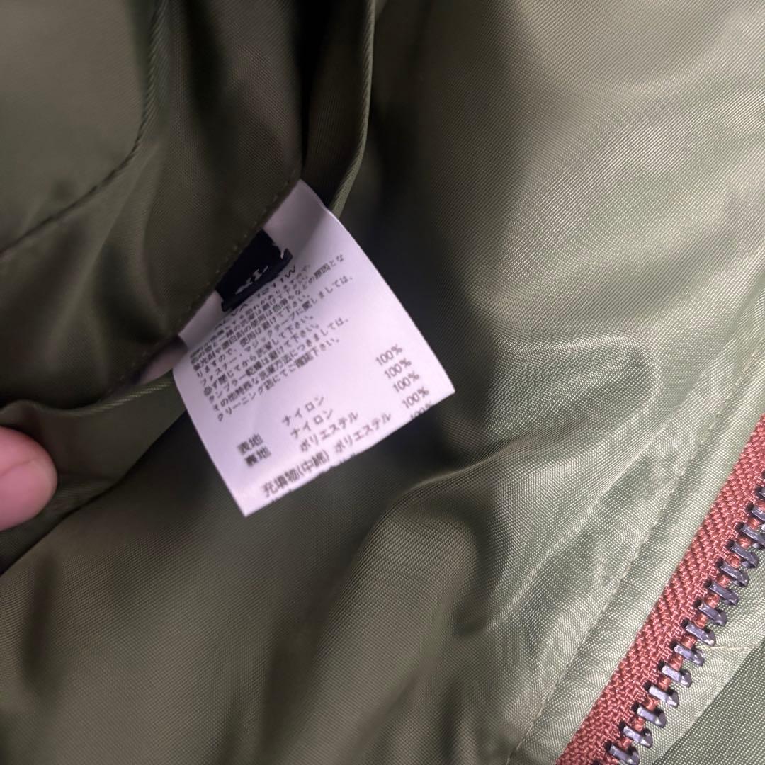 【美品】ALPHA INDUSTRIES MA-1ジャケット セージグリーン