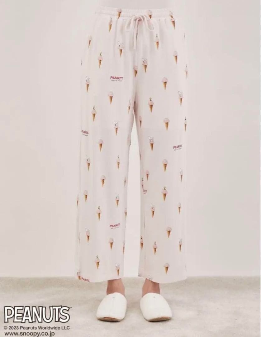 【新品タグ付】GelatoPique PEANUTS ルームウェア上下セット