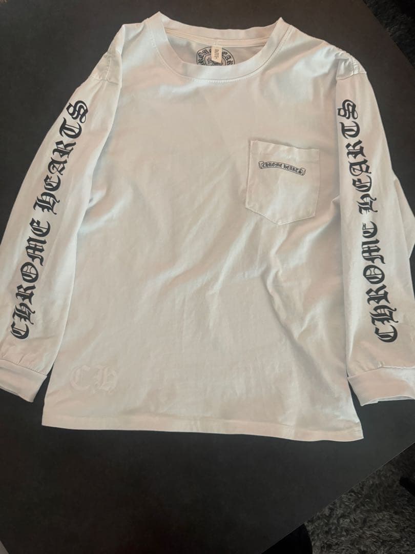 CHROME HEARTS 長袖カットソー ホワイト