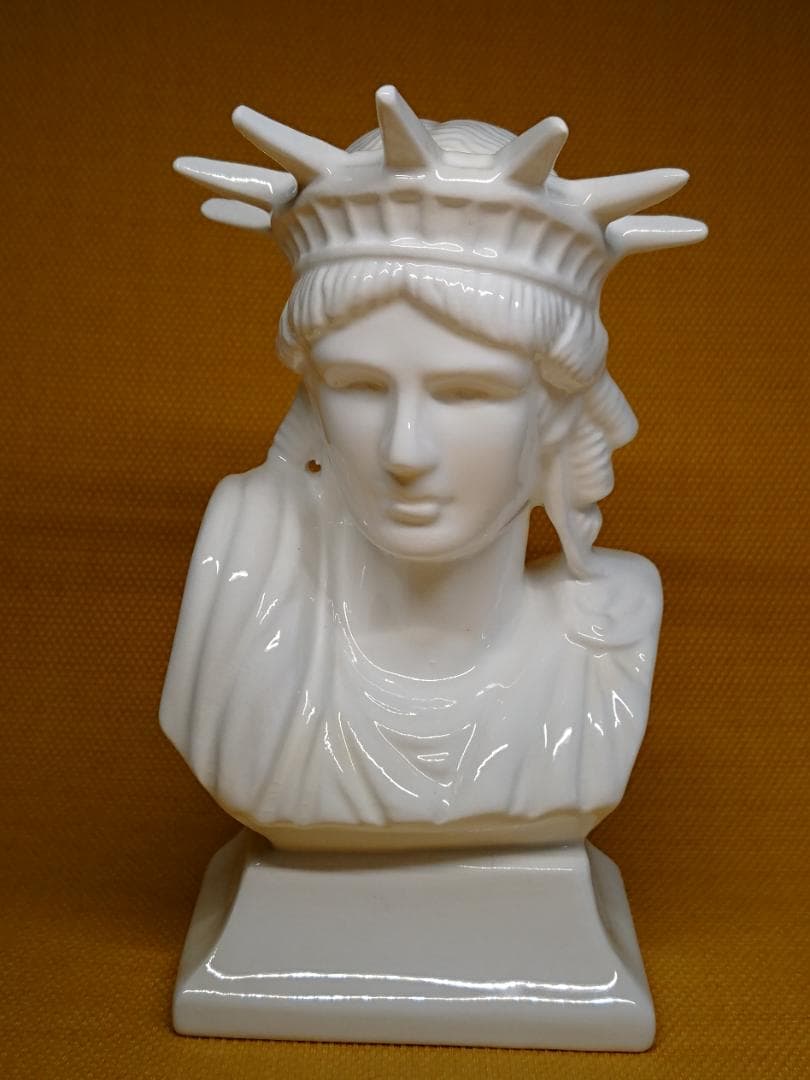 ヴィンテージ　USA　女神　陶器　置物　インテリア　工芸品　美術品　A3094