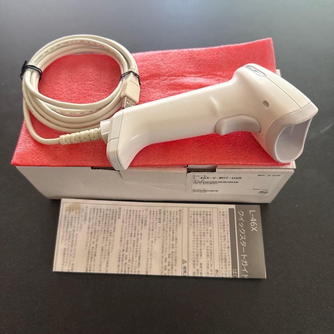 Ｌ-46x-v-wht-usb バーコードスキャナー