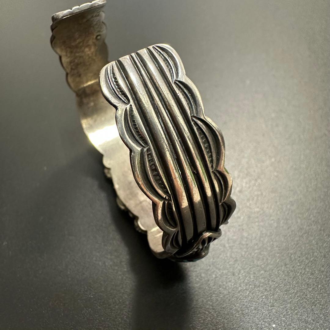 Navajo Gary Reeves 5連ターコイズ バングル