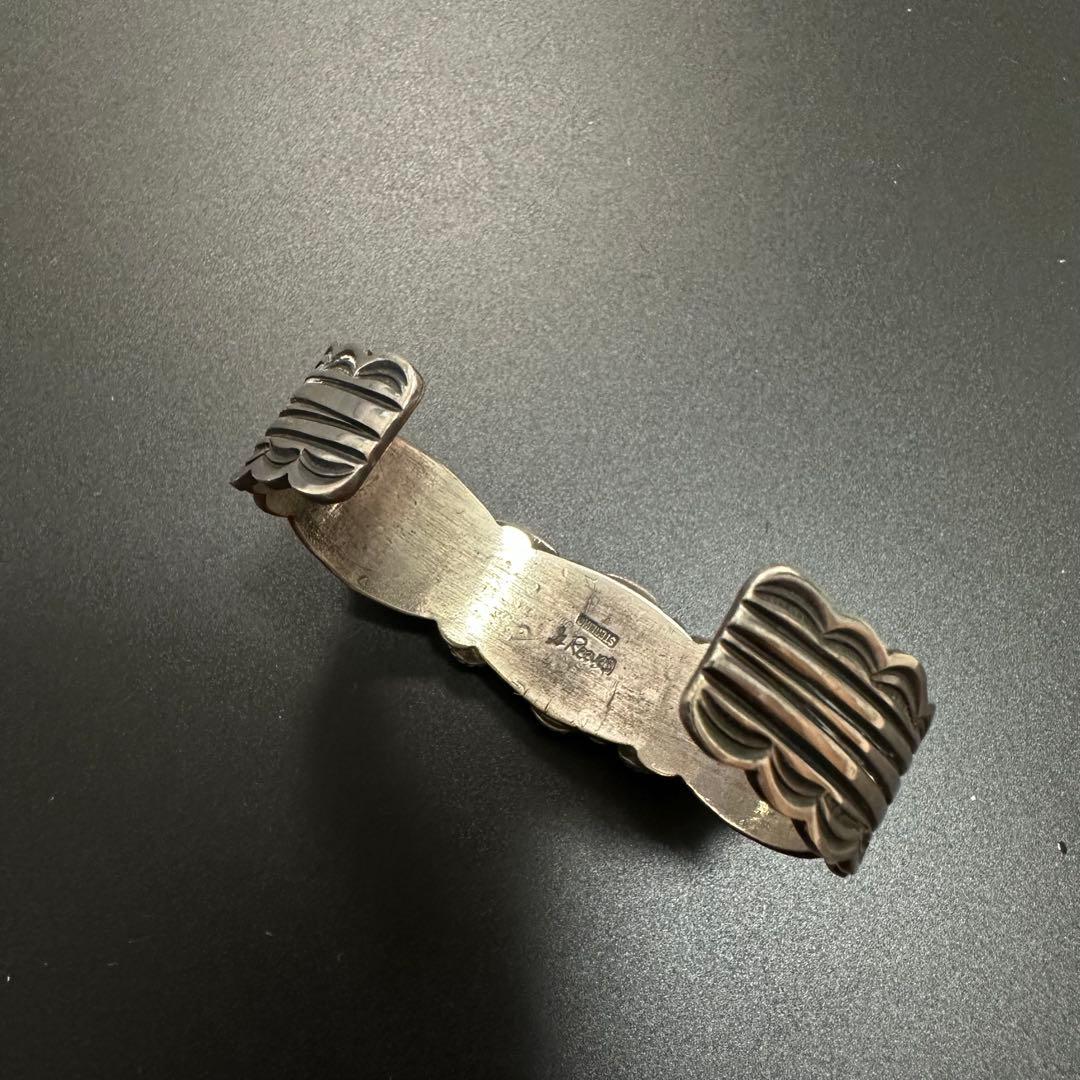 Navajo Gary Reeves 5連ターコイズ バングル