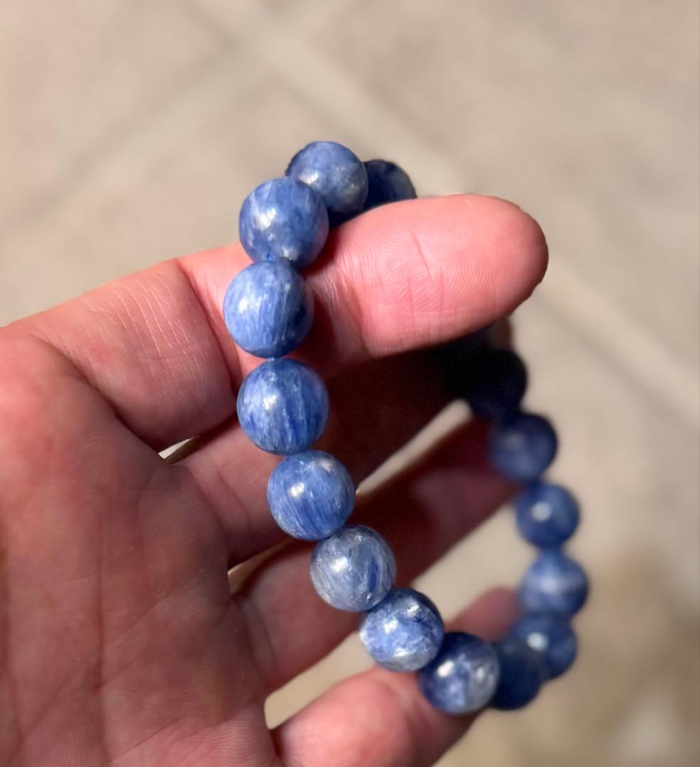 【値下げ中】カイヤナイト　12.5ミリ