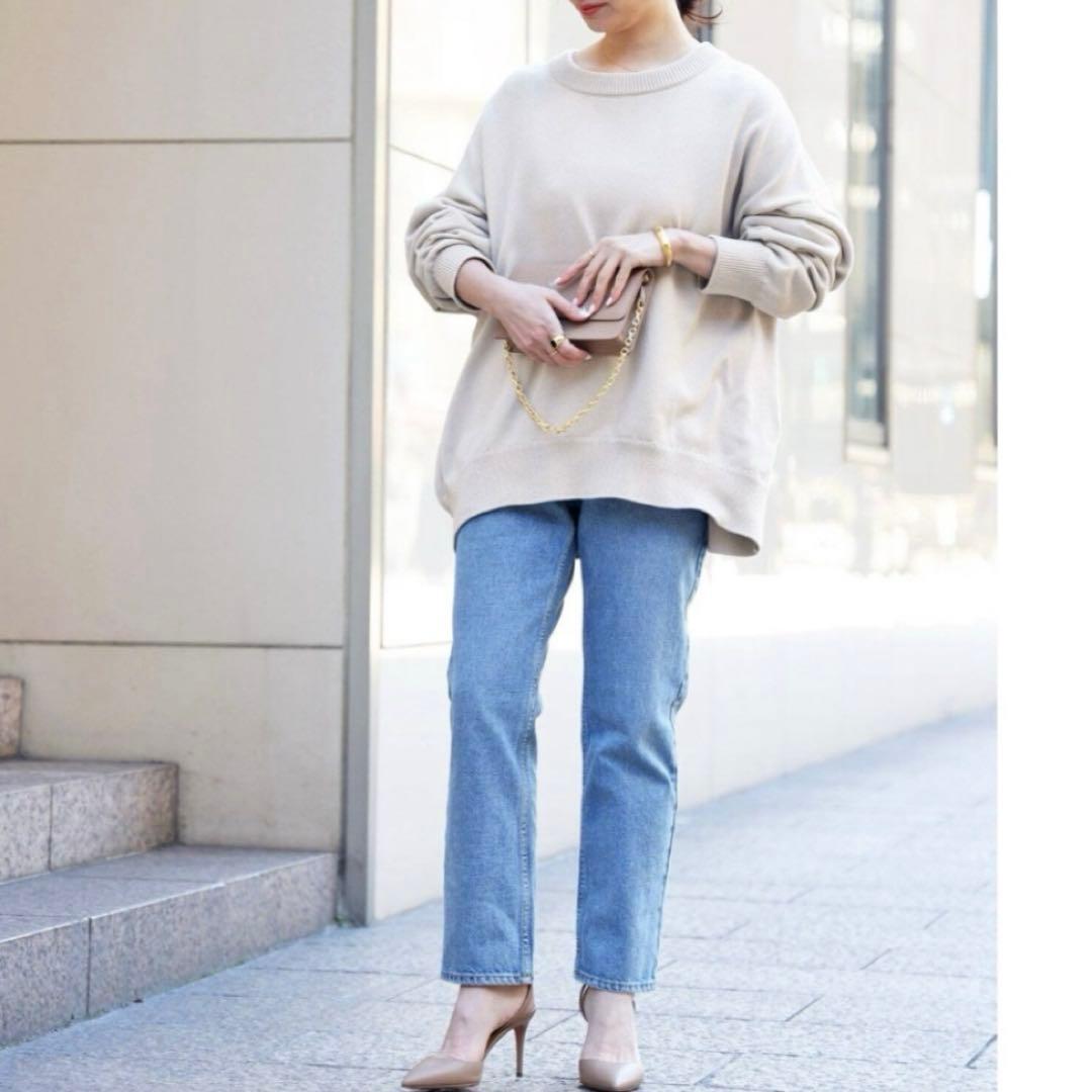 24SS✨ほぼ未使用✨Deuxieme Classe ベーシックニット 洗える