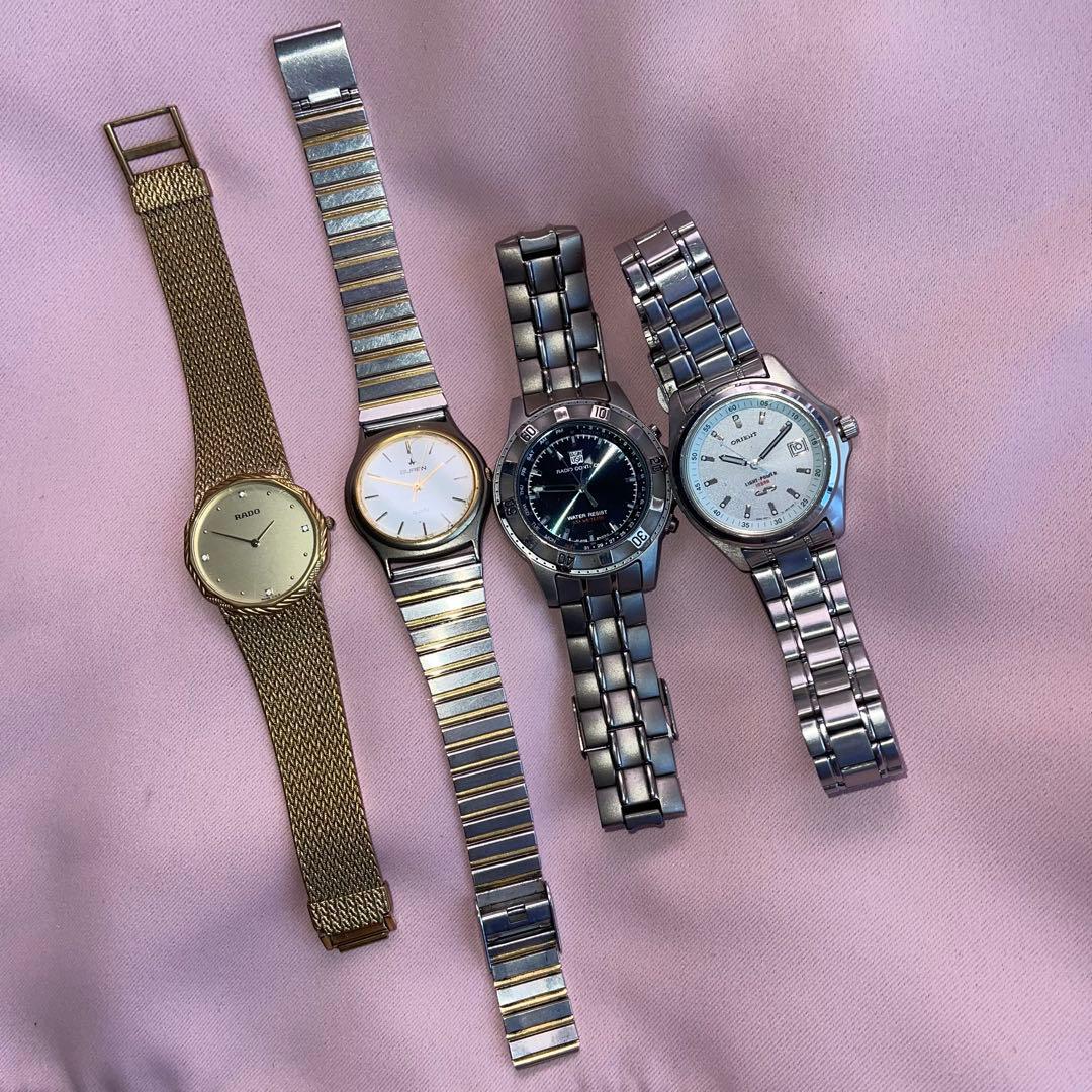 腕時計 4点まとめ売り（ジャンク）