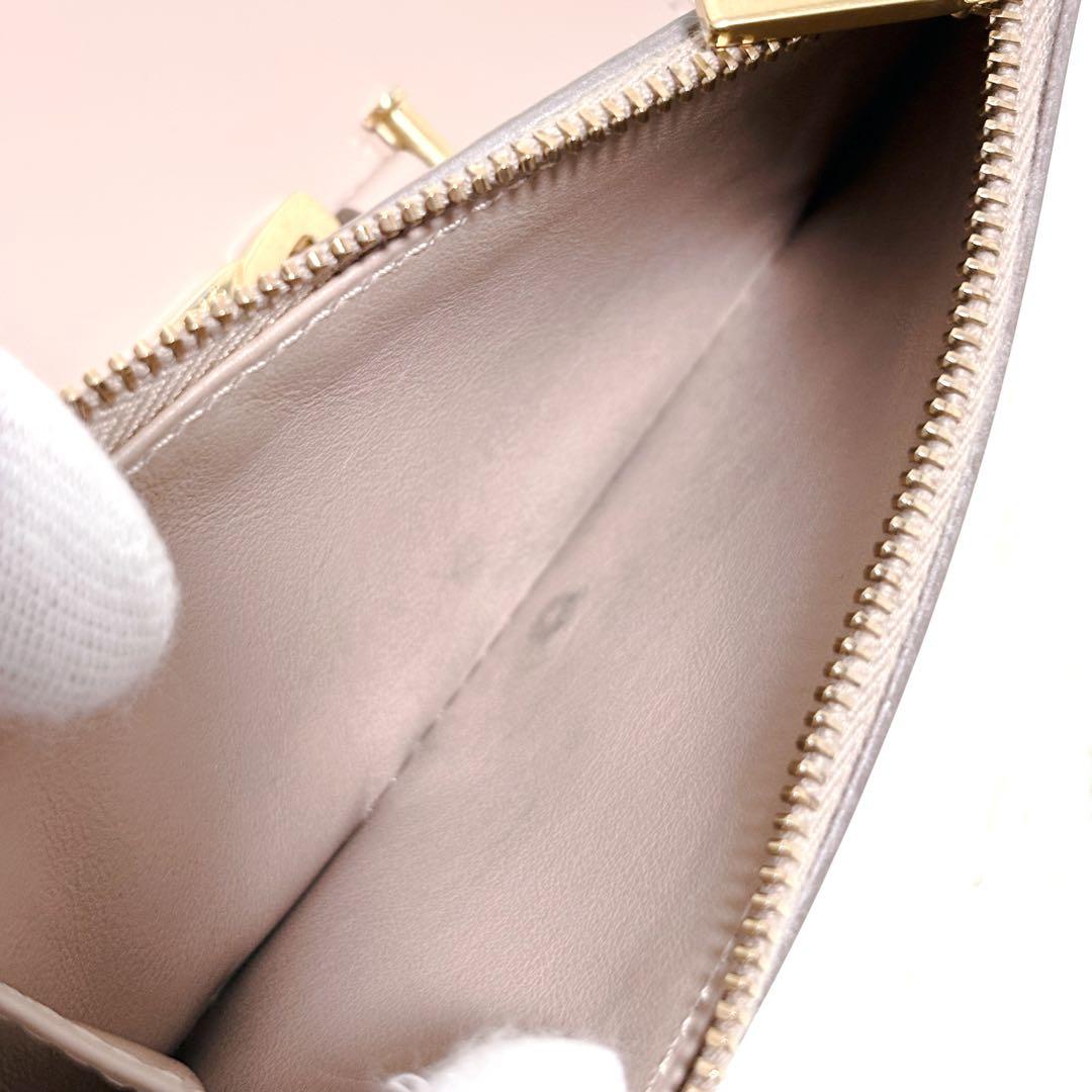 ✨美品✨TOD'S トッズ KATE ケイト WALLET 三つ折り財布 ピンク