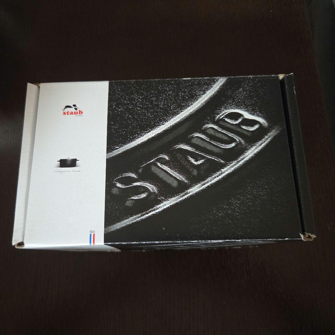 STAUB ビコ・ココット オーバル ブラック 15cm