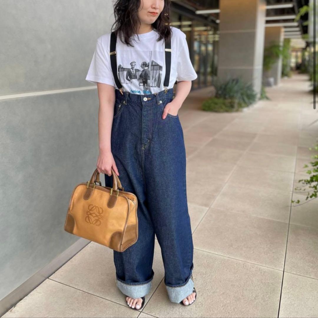 アンスクリア　ルーズフィットデニム　カレンソロジー