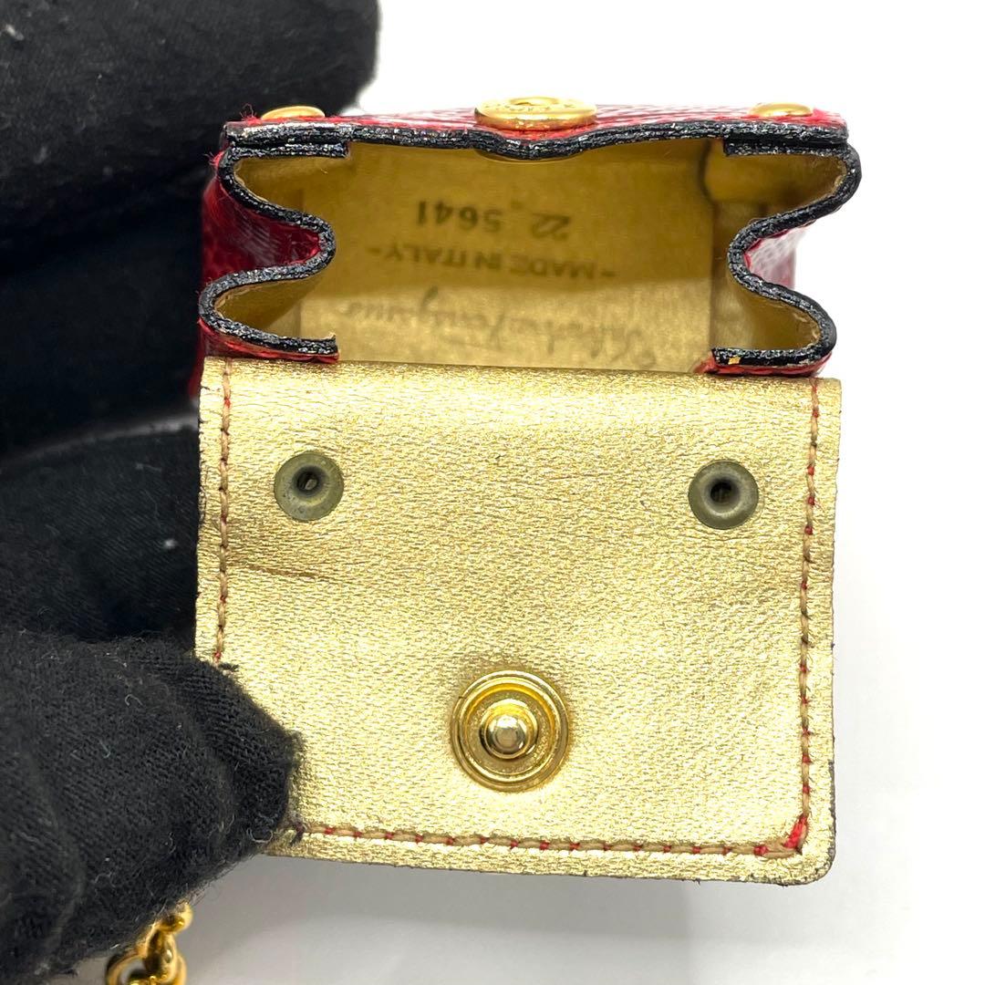 ✨極美品✨サルヴァトーレフェラガモ バッグモチーフ ガンチーニ バッグチャーム