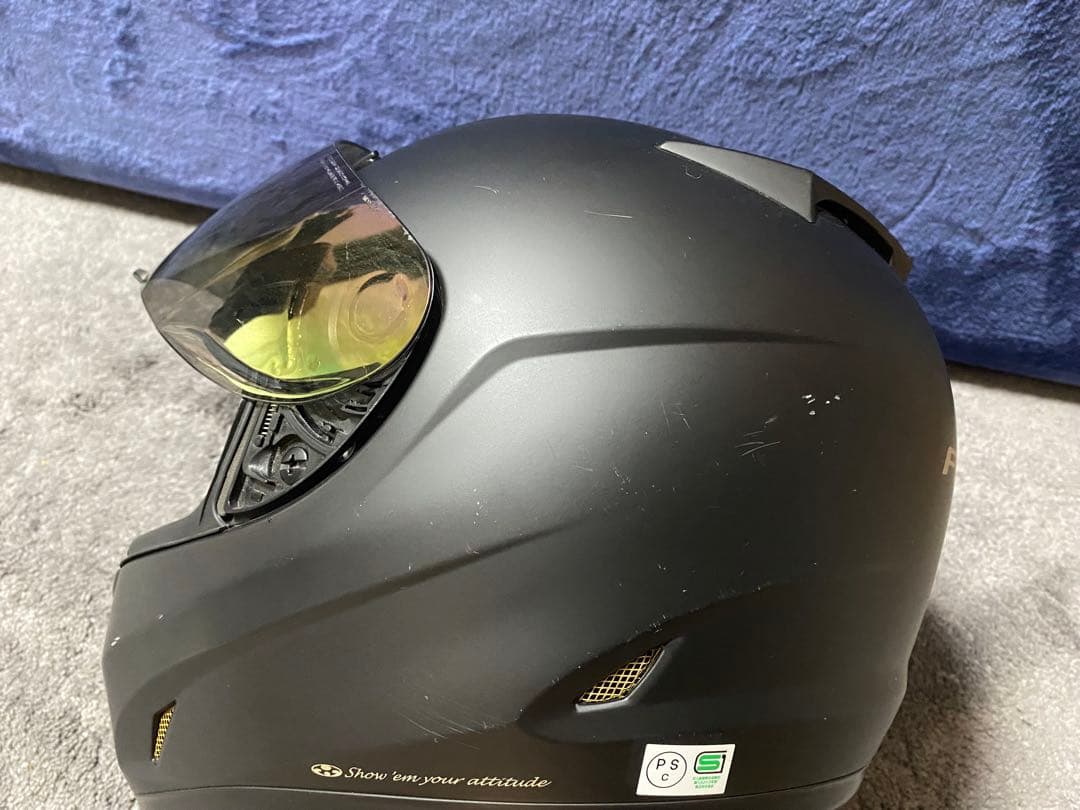 OGK KABUTO マットブラック XL 61〜62cm FF-R3