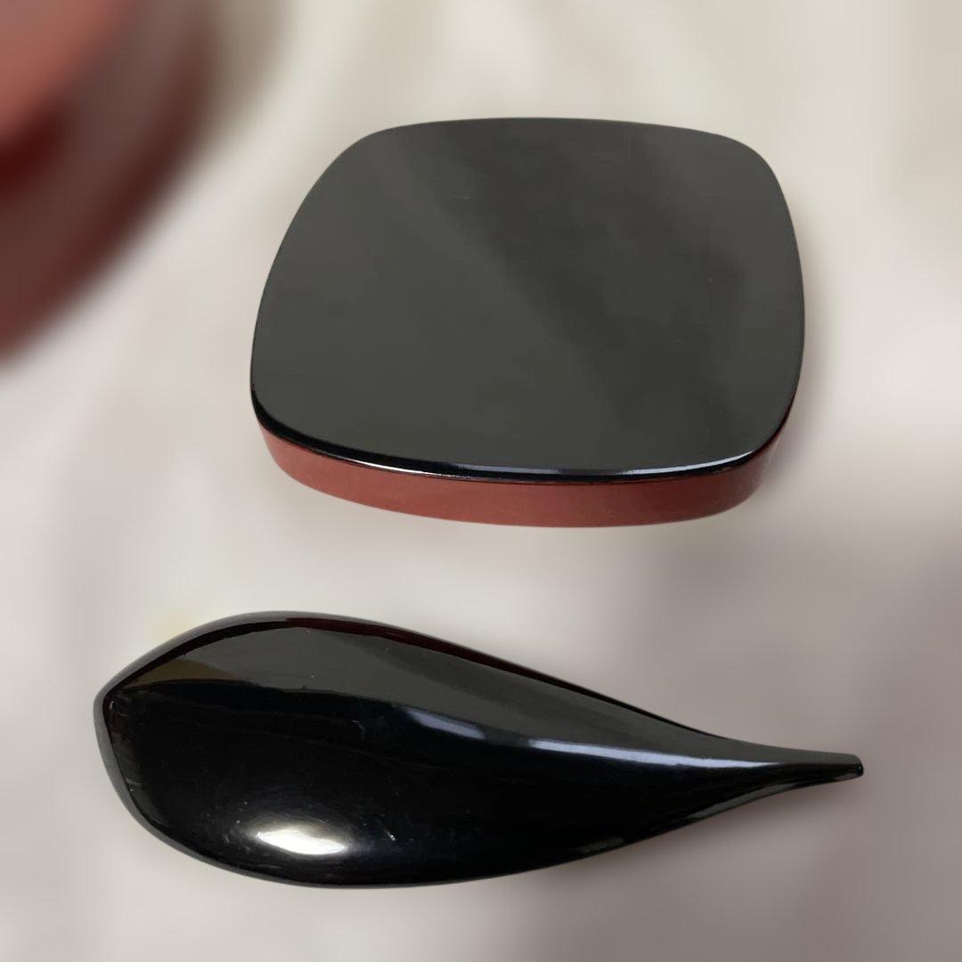 高級津軽塗り(七々子）茶櫃セット