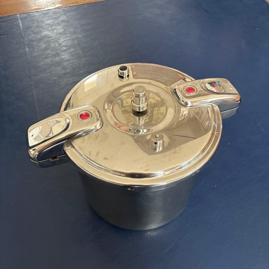 gingira⭐︎papa ワンダーシェフ　ステンレス圧力鍋