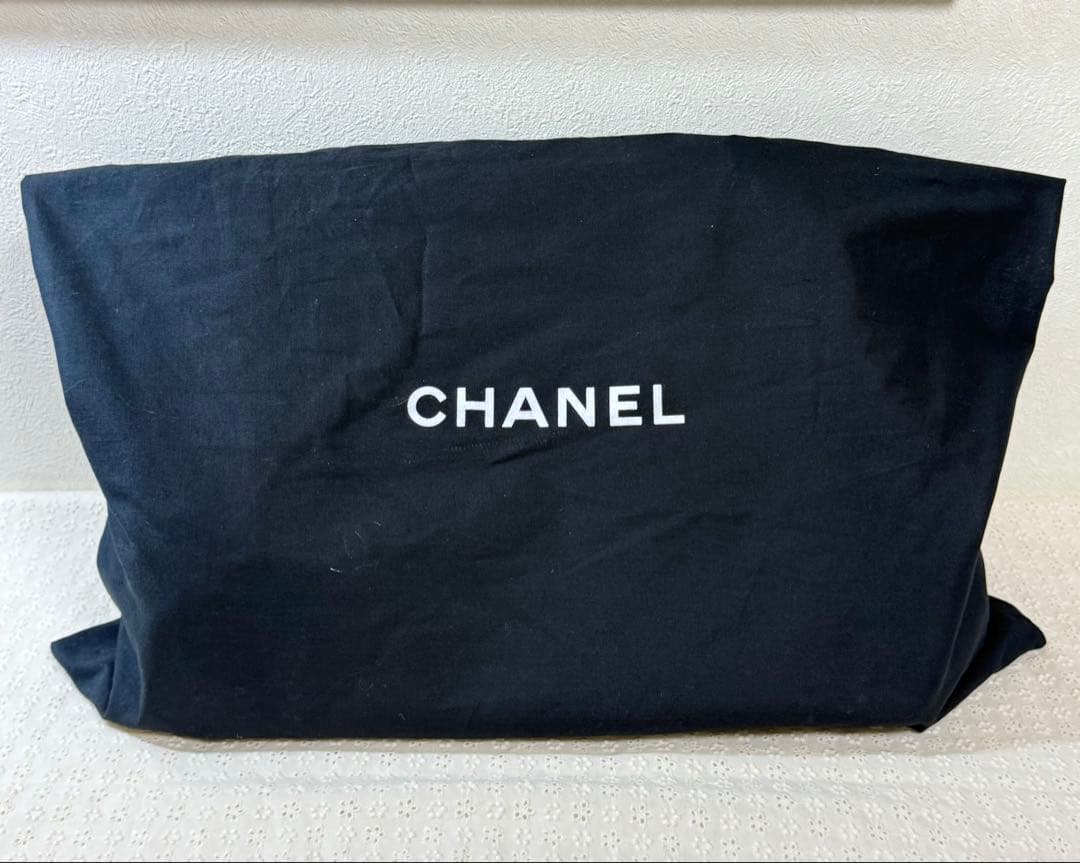 【正規品】CHANEL VINTAGE シャネル パリビアリッツ トート GM黒