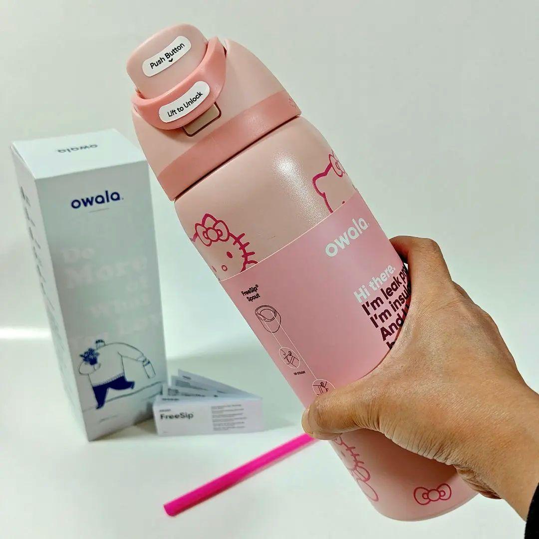新品 Owala FreeSip Hello Kitty水筒 32ozサンリオ