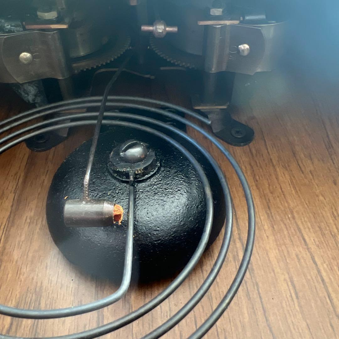 希少 昭和レトロ 柱時計 ゼンマイ式 ボンボン時計 ジャンク