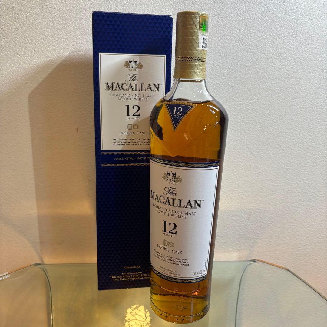 NA3143 未開栓! TheMacallan マッカラン 12年 ダブルカスク